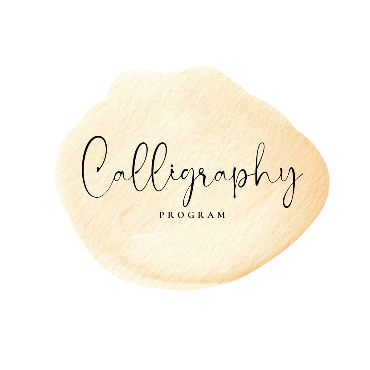 Calligraphy programme graphic