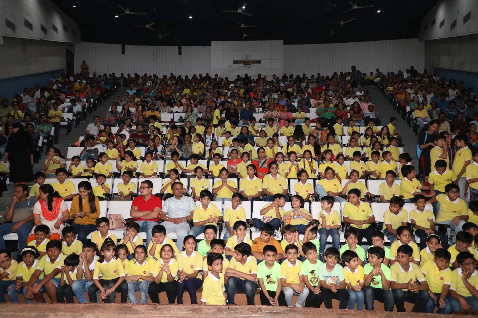 Students, families and educators gathered at academy competition event